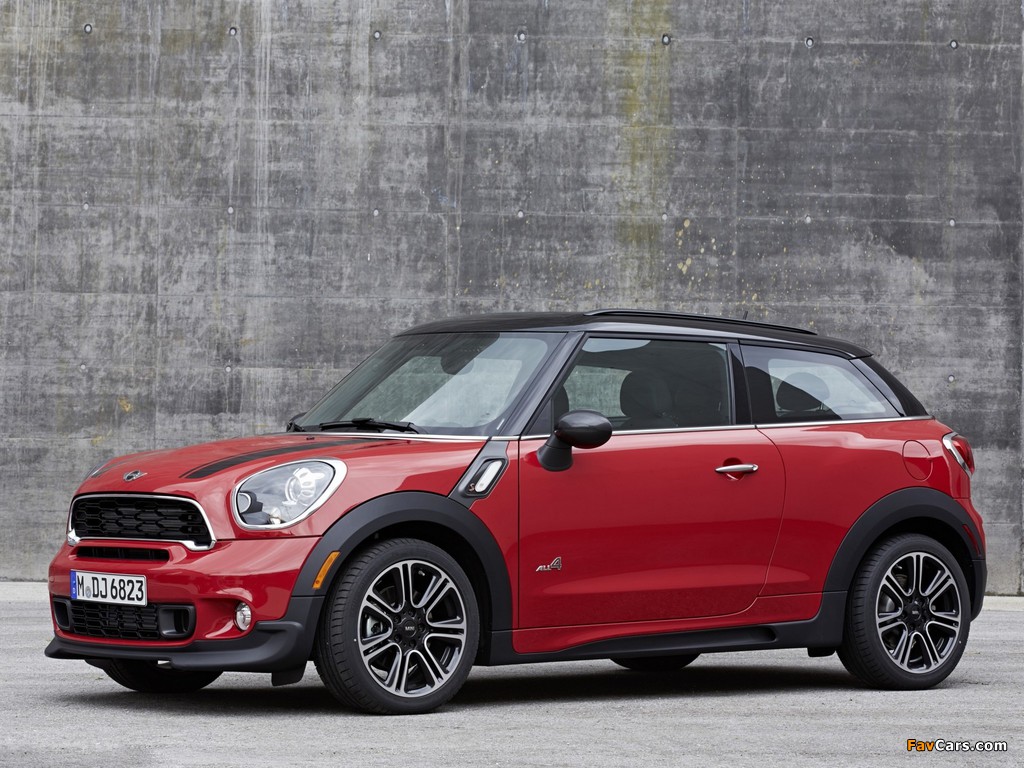 MINI Cooper S Paceman All4 John Cooper Works Package (R61) 2013 photos (1024 x 768)