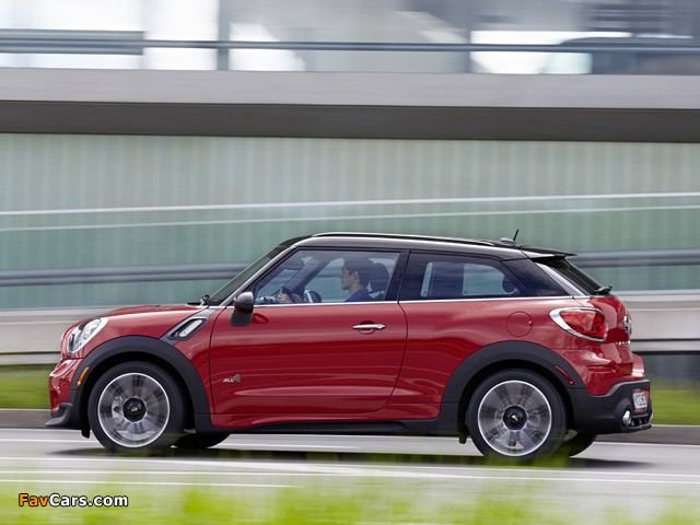 MINI Cooper S Paceman All4 John Cooper Works Package (R61) 2013 pictures (640 x 480)