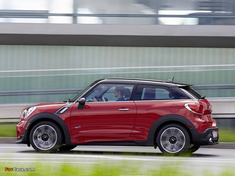 MINI Cooper S Paceman All4 John Cooper Works Package (R61) 2013 pictures (800 x 600)