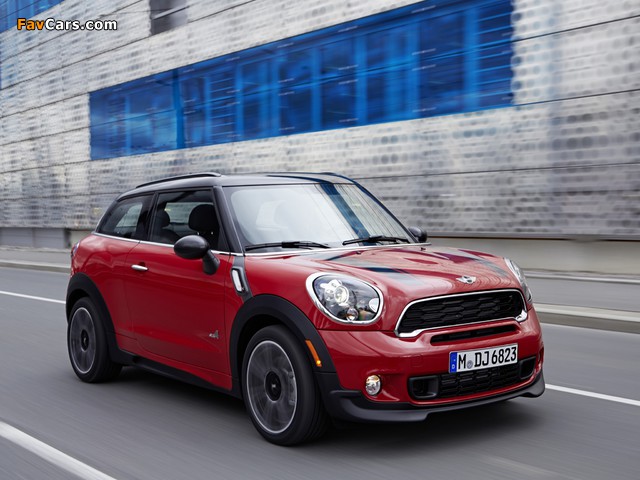 MINI Cooper S Paceman All4 John Cooper Works Package (R61) 2013 pictures (640 x 480)