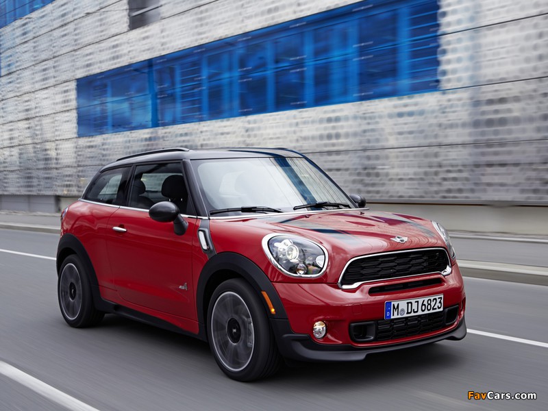 MINI Cooper S Paceman All4 John Cooper Works Package (R61) 2013 pictures (800 x 600)