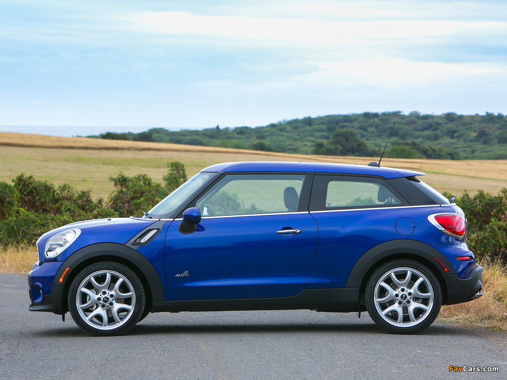 MINI Cooper S Paceman All4 US-spec (R61) 2013 wallpapers (1024 x 768)