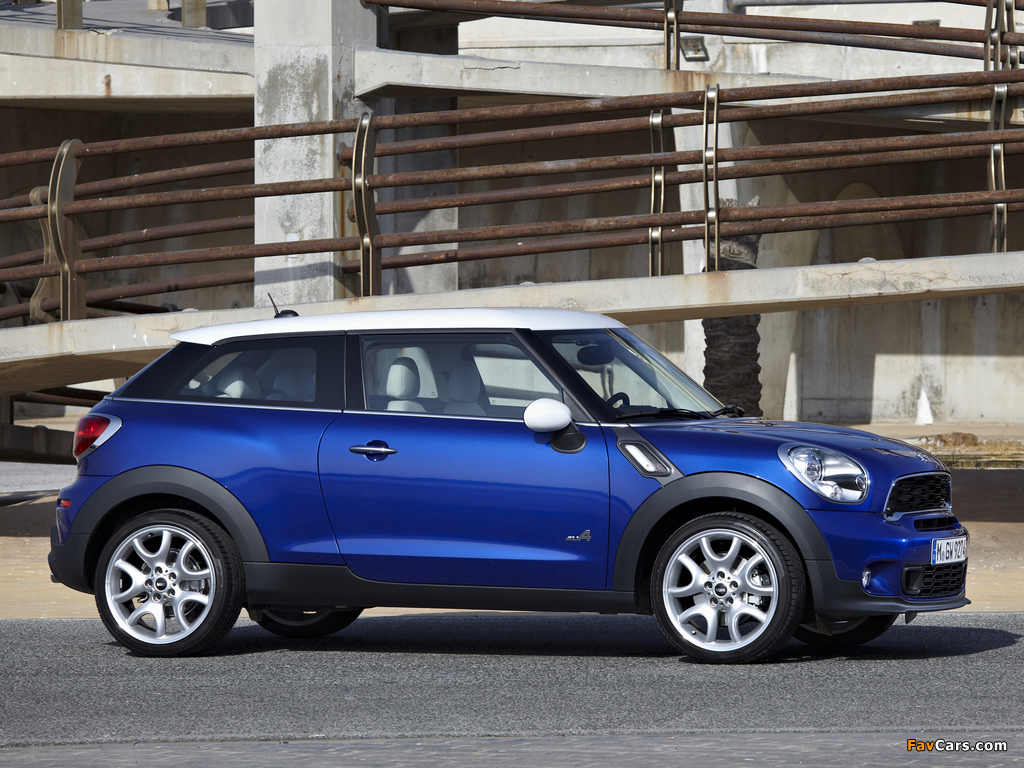 MINI Cooper S Paceman All4 (R61) 2013–14 wallpapers (1024 x 768)