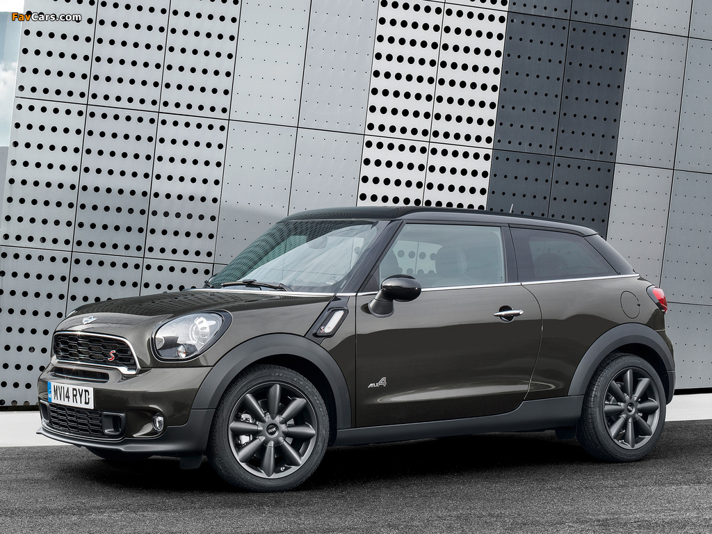 MINI Cooper S Paceman All4 (R61) 2014 photos (1024 x 768)