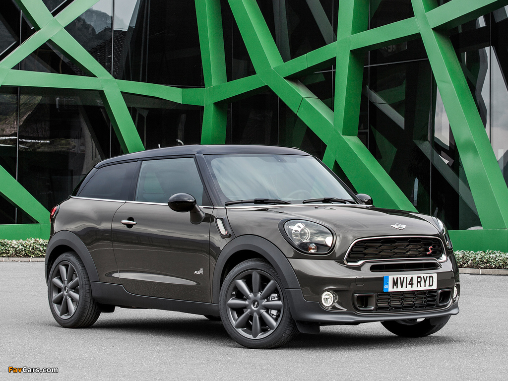 MINI Cooper S Paceman All4 (R61) 2014 pictures (1024 x 768)