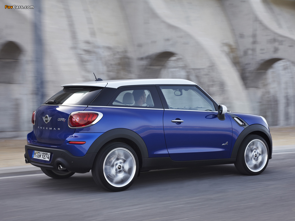 Photos of MINI Cooper S Paceman All4 (R61) 2013–14 (1024 x 768)