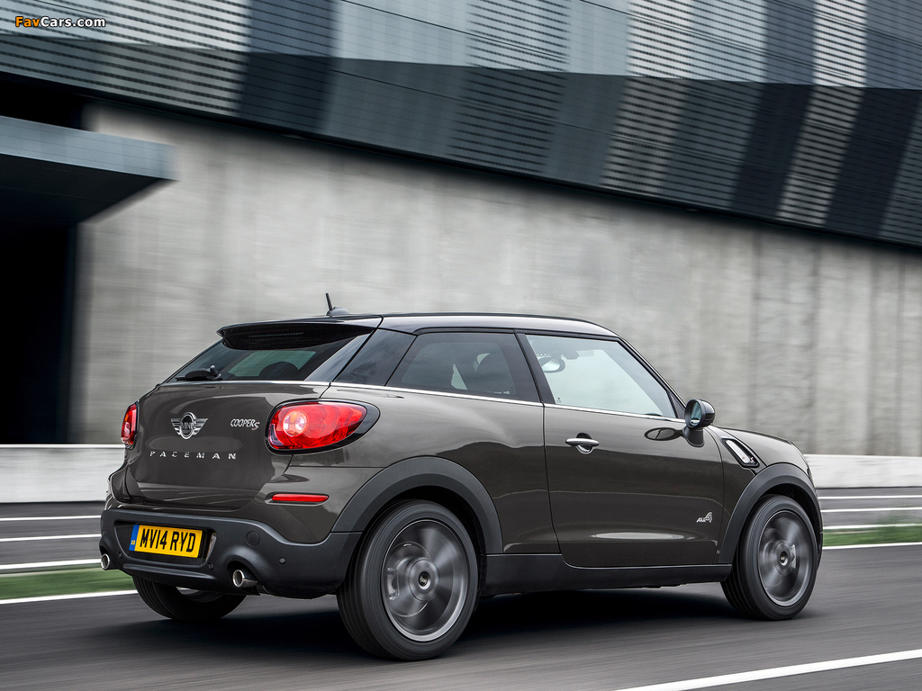 Photos of MINI Cooper S Paceman All4 (R61) 2014 (1024 x 768)