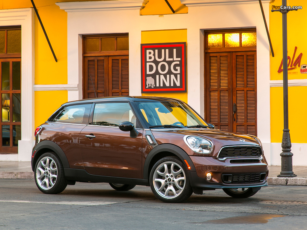 Pictures of MINI Cooper S Paceman US-spec (R61) 2013 (1024 x 768)