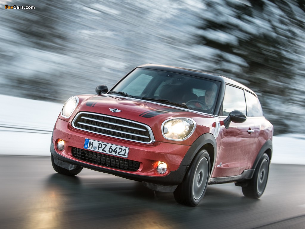 Pictures of MINI Cooper D Paceman All4 (R61) 2013 (1024 x 768)