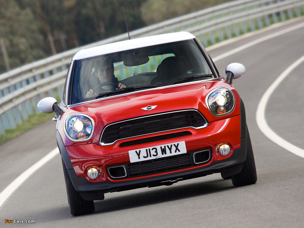 Pictures of MINI Cooper S Paceman UK-spec (R61) 2013 (1024 x 768)