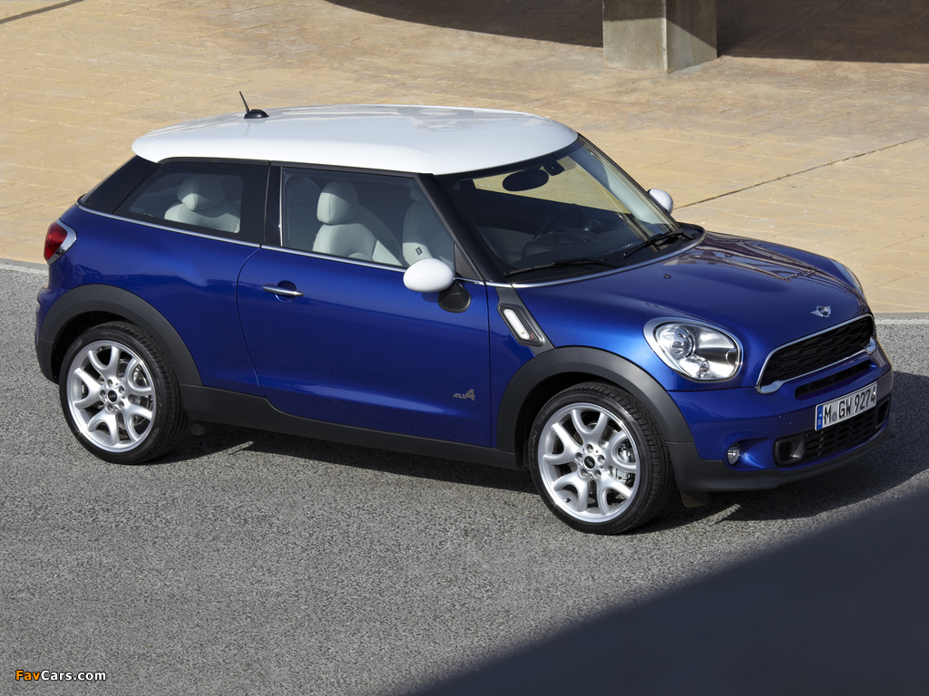 Pictures of MINI Cooper S Paceman All4 (R61) 2013–14 (1024 x 768)