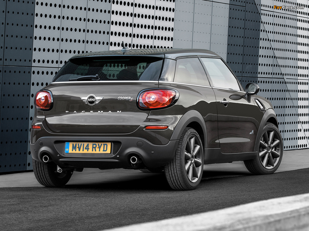 Pictures of MINI Cooper S Paceman All4 (R61) 2014 (1024 x 768)