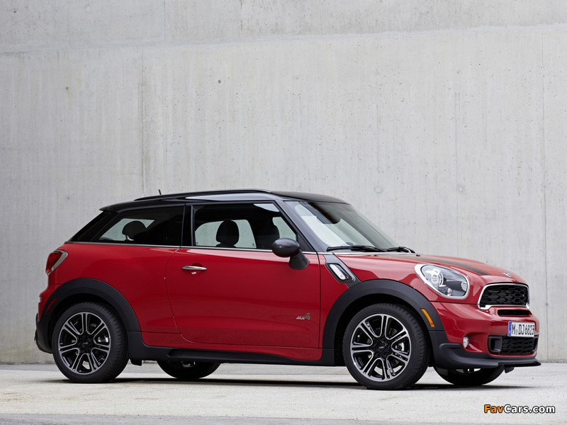 MINI Cooper S Paceman All4 John Cooper Works Package (R61) 2013 wallpapers (800 x 600)