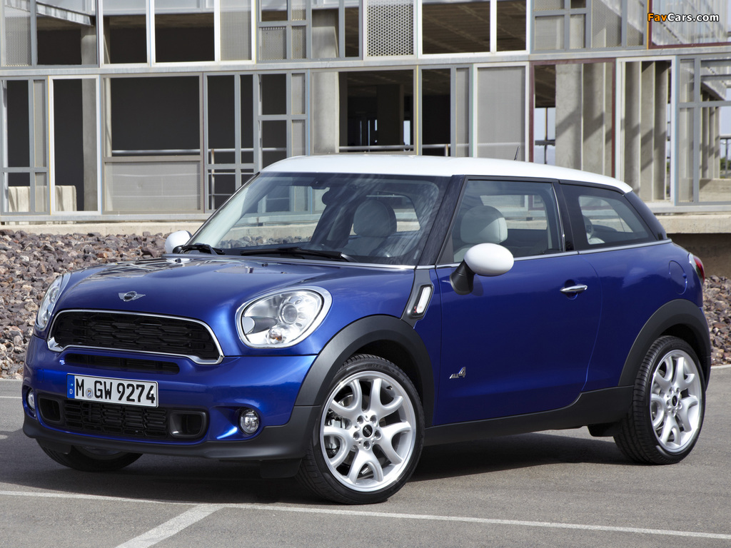 MINI Cooper S Paceman All4 (R61) 2013–14 wallpapers (1024 x 768)