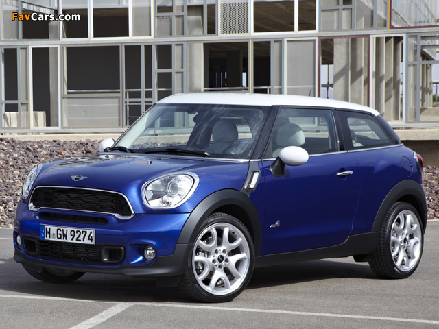 MINI Cooper S Paceman All4 (R61) 2013–14 wallpapers (640 x 480)