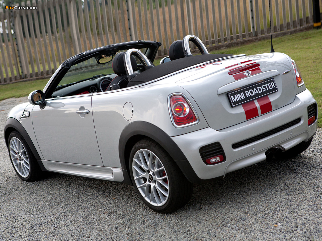 MINI John Cooper Works Roadster ZA-spec (R59) 2012 photos (1024 x 768)