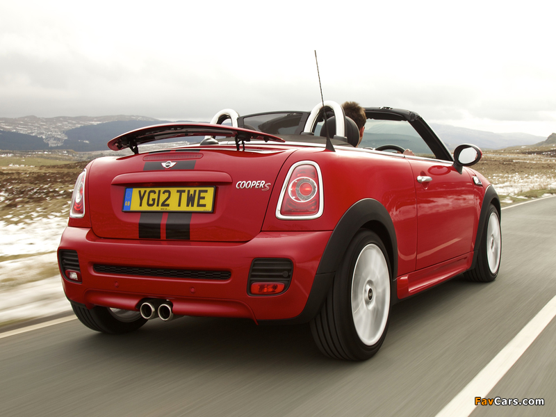 MINI Cooper S Roadster UK-spec (R59) 2012 wallpapers (800 x 600)