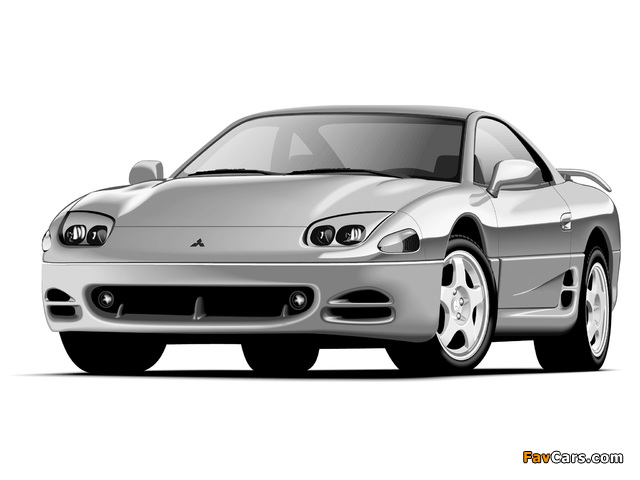 Mitsubishi 3000GT VR-4 1994–99 images (640 x 480)