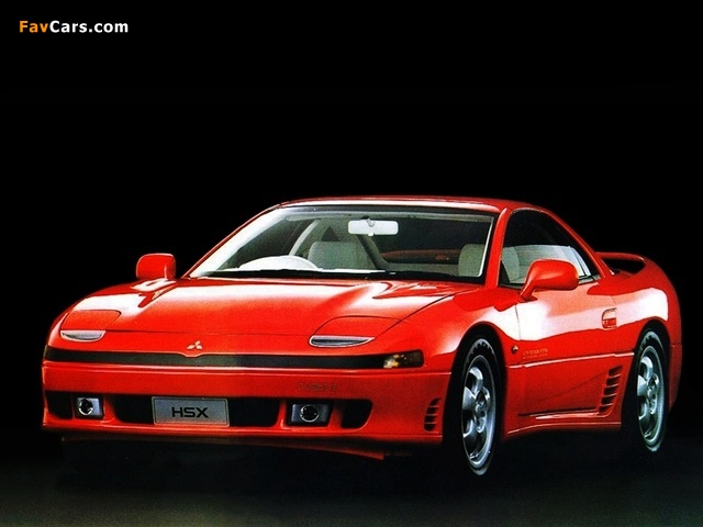 Pictures of Mitsubishi HSX Concept 1989 (640 x 480)
