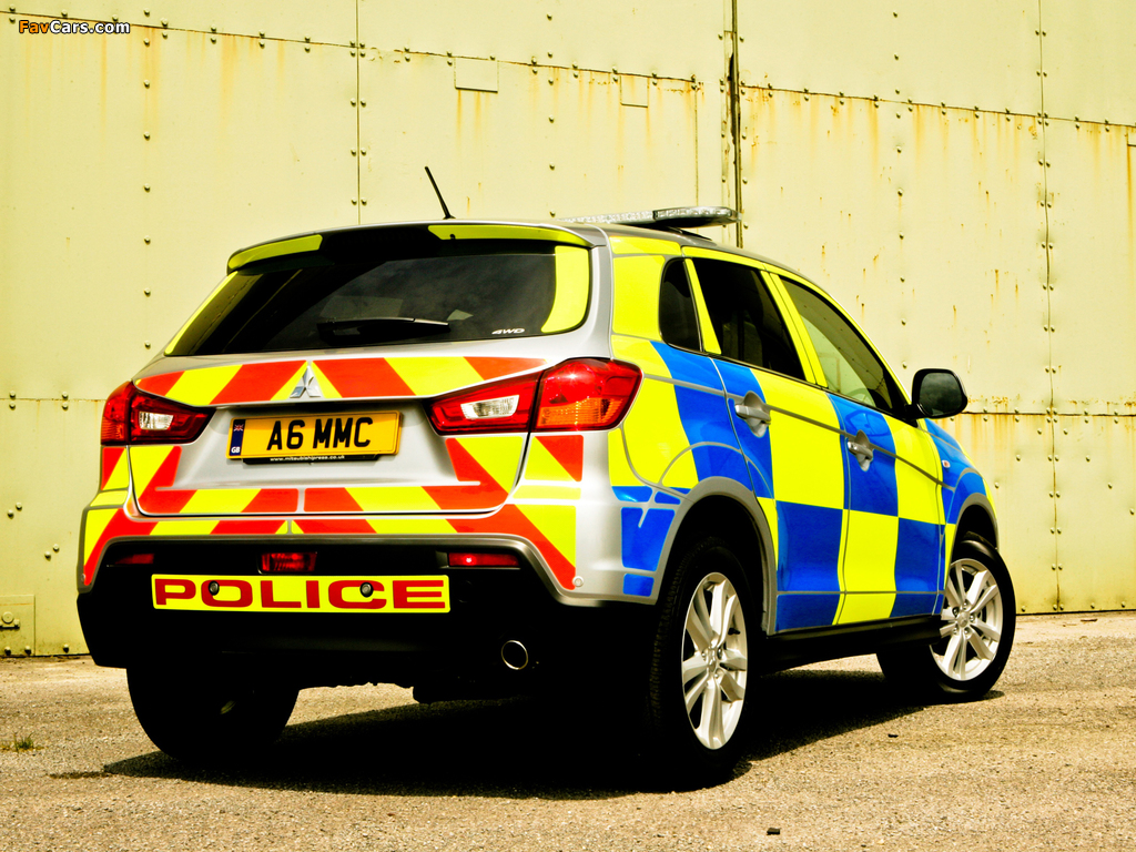 Mitsubishi ASX Police 2010 pictures (1024 x 768)