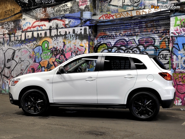 Mitsubishi ASX Black 2011 photos (640 x 480)