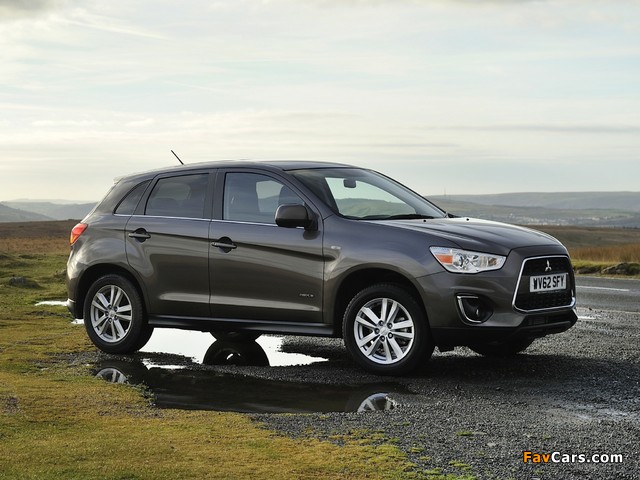 Mitsubishi ASX UK-spec 2013 images (640 x 480)