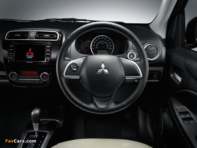 Mitsubishi Attrage 2013 images (640 x 480)