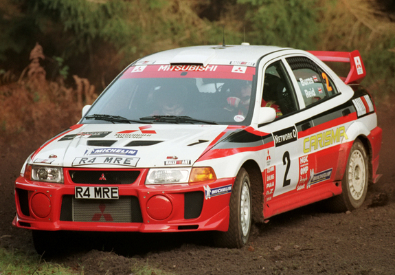 Mitsubishi Carisma GT Evolution V Gr.A WRC 1998 wallpapers
