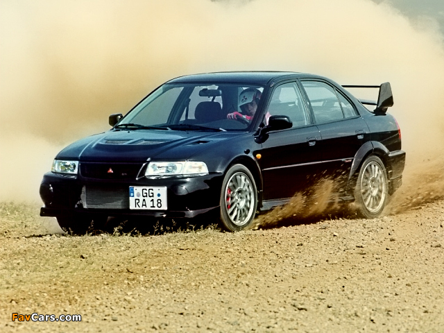 Ralliart Mitsubishi Carisma GT Evolution VI Black Diamond 1999 images (640 x 480)