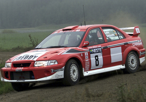 Mitsubishi Carisma GT Evolution VI Gr.A WRC 1999–2001 photos