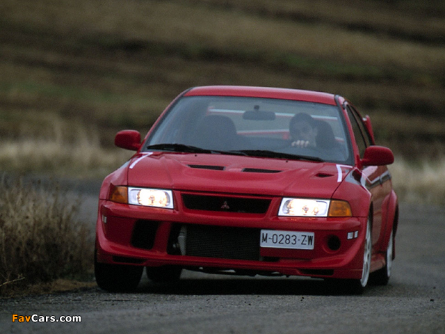 Mitsubishi Carisma GT Evolution VI Tommi Makinen Edition 2001 wallpapers (640 x 480)