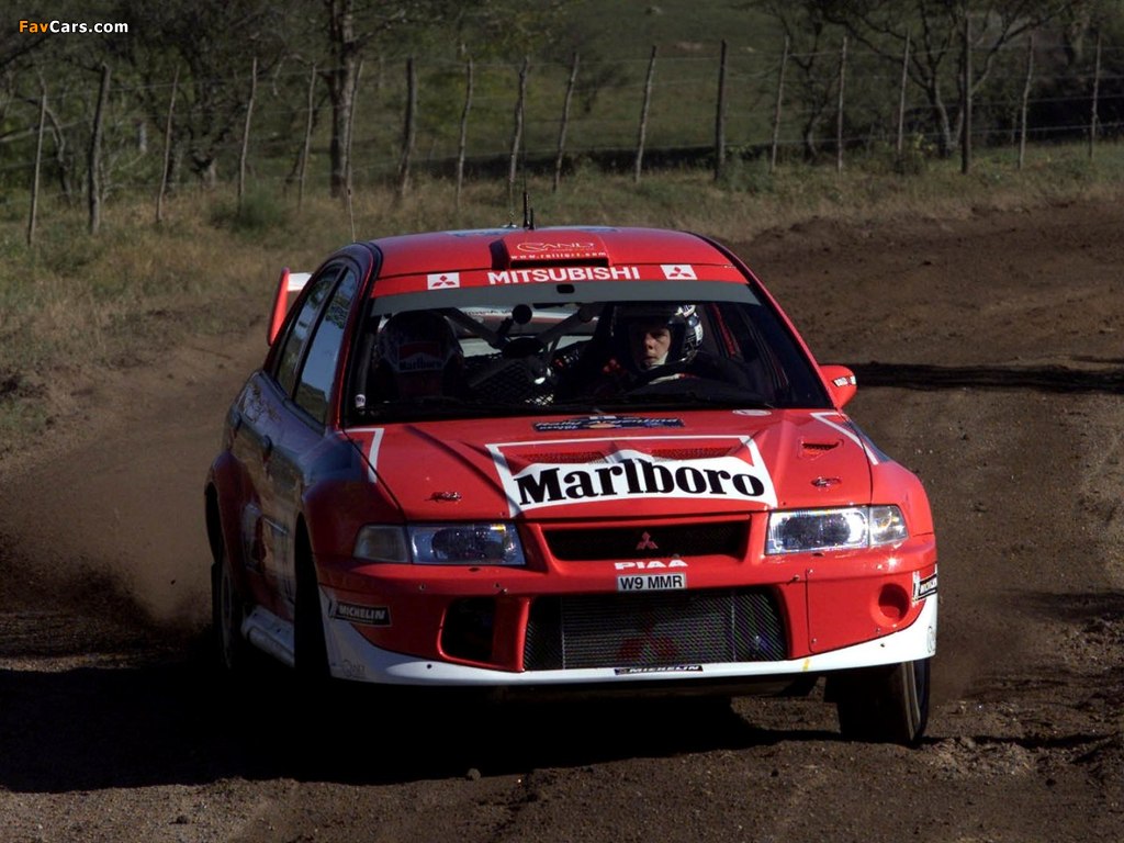 Photos of Mitsubishi Carisma GT Evolution VI Gr.A WRC 1999–2001 (1024 x 768)