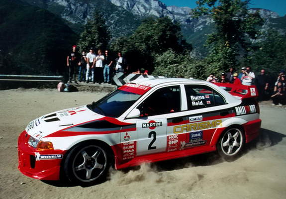 Pictures of Mitsubishi Carisma GT Evolution V Gr.A WRC 1998