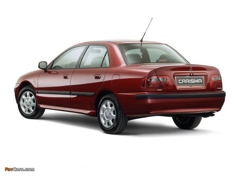 Photos of Mitsubishi Carisma Sedan 1999–2004 (800 x 600)