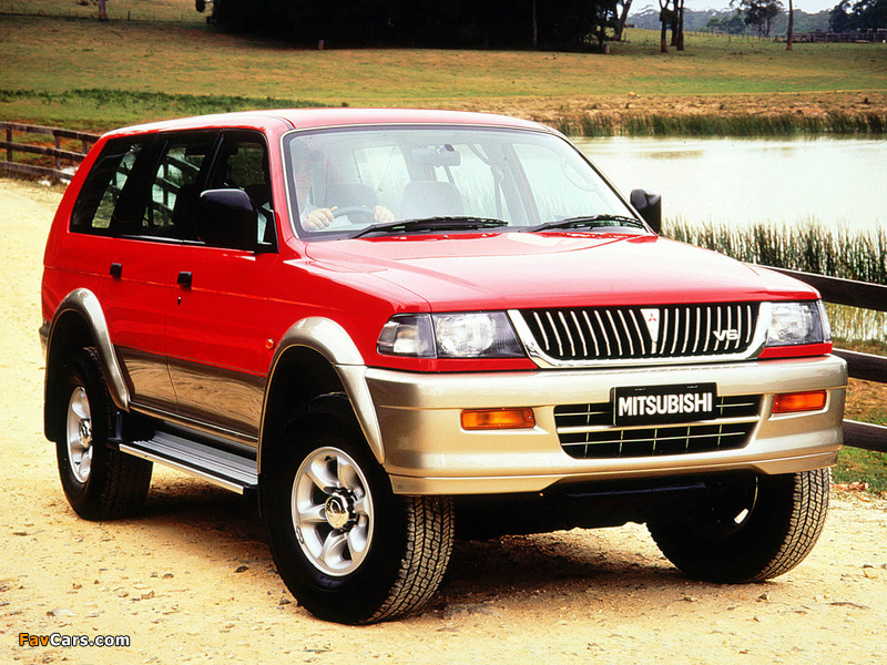 Mitsubishi Challenger (K90W) 1996–99 photos (800 x 600)