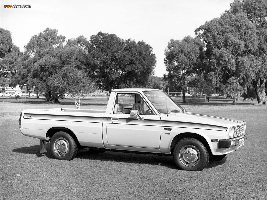 Pictures of Chrysler-Mitsubishi D-50 Sport AU-spec 1979 (1024 x 768)