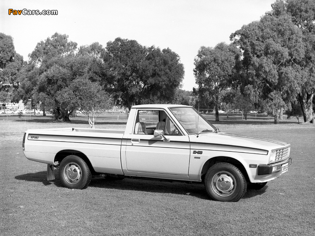 Pictures of Chrysler-Mitsubishi D-50 Sport AU-spec 1979 (640 x 480)