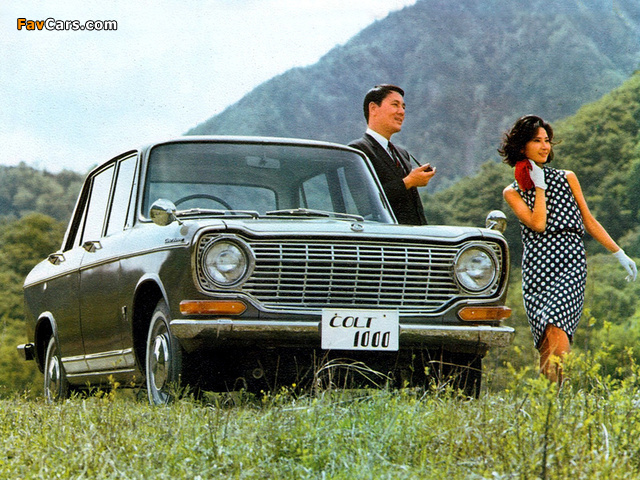 Mitsubishi Colt 1000 Sedan 1963–66 images (640 x 480)