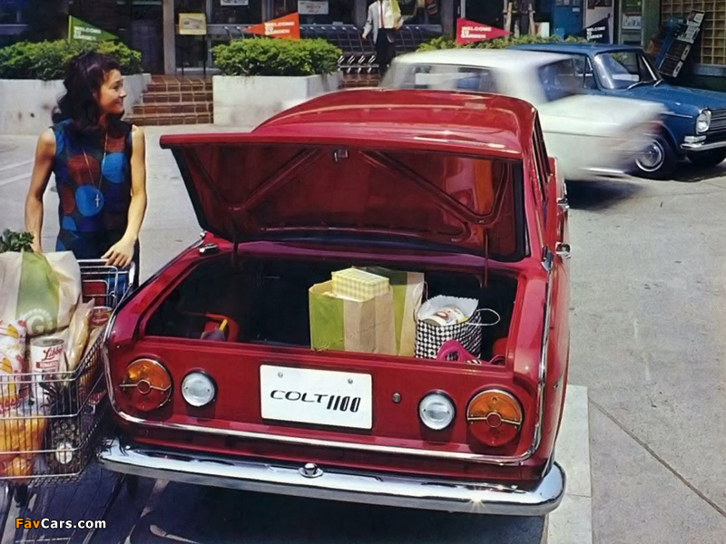 Mitsubishi Colt 1100 Sedan 1966–70 pictures (800 x 600)