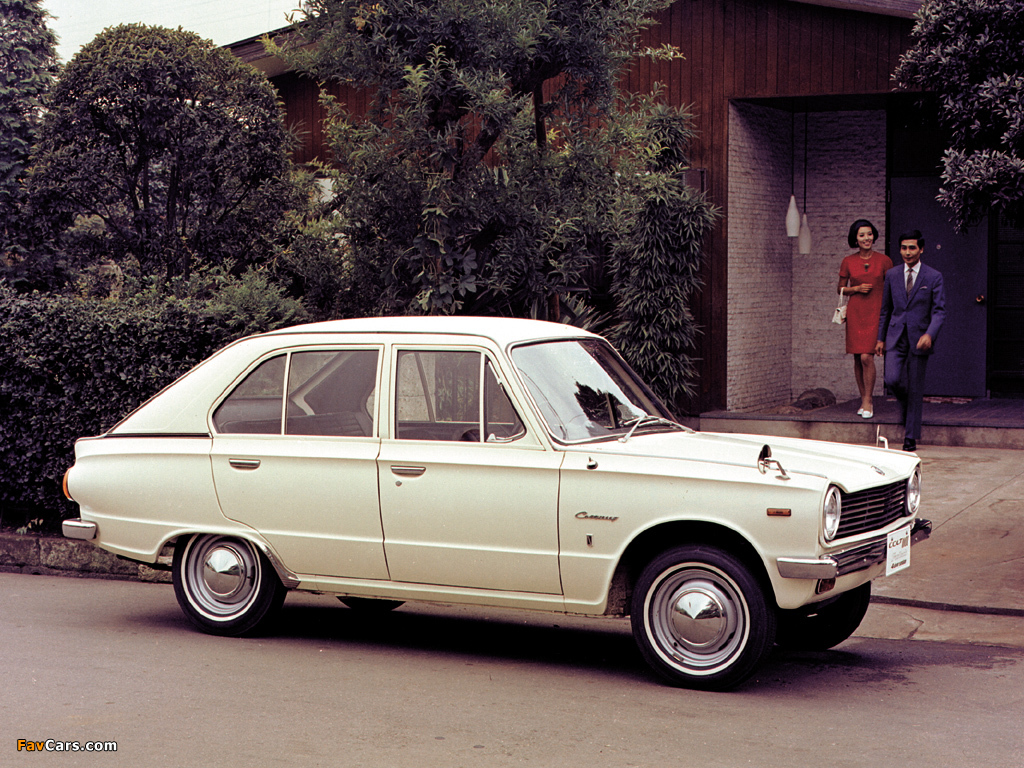Mitsubishi Colt 1000F 5-door 1966–69 wallpapers (1024 x 768)