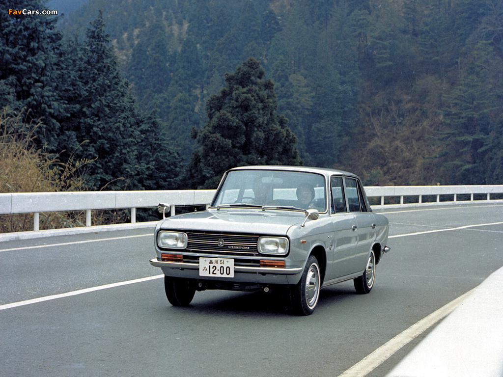 Mitsubishi Colt 1200 Sedan 1968–70 images (1024 x 768)