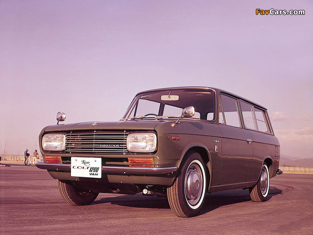 Mitsubishi Colt 1200 Van 1968–70 photos (640 x 480)