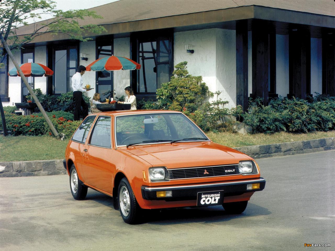 Mitsubishi Colt 3-door 1978–82 images (1280 x 960)