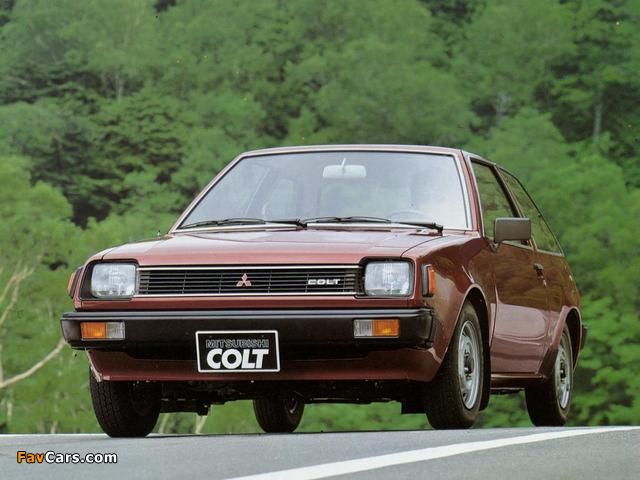 Mitsubishi Colt 3-door 1978–82 images (640 x 480)