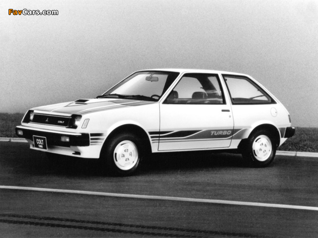 Mitsubishi Colt Turbo (A150) 1982 pictures (640 x 480)