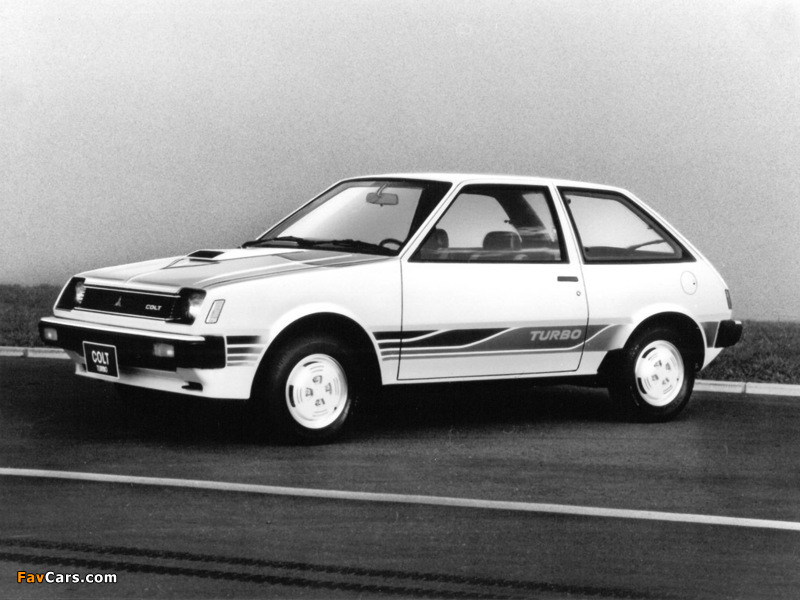 Mitsubishi Colt Turbo (A150) 1982 pictures (800 x 600)