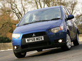 Mitsubishi Colt 5-door UK-spec 2009 pictures