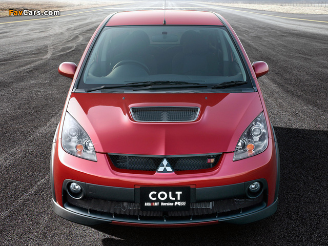 Photos of Mitsubishi Colt Ralliart Version-R 2006–08 (640 x 480)