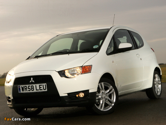 Photos of Mitsubishi Colt 3-door UK-spec 2008 (640 x 480)