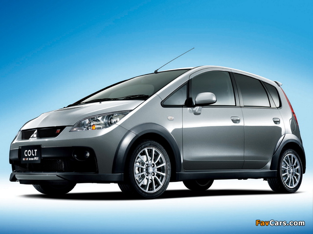 Pictures of Mitsubishi Colt Ralliart Version-R 2006–08 (640 x 480)